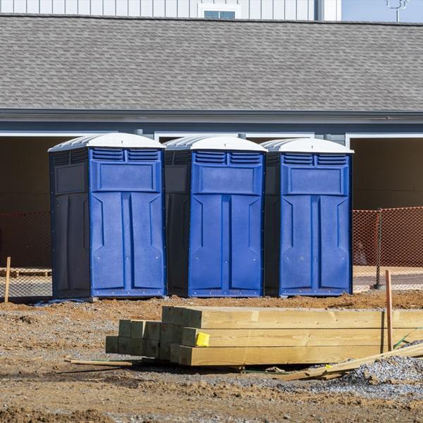 the average cost of renting a construction site portable restroom is around $-$ per month